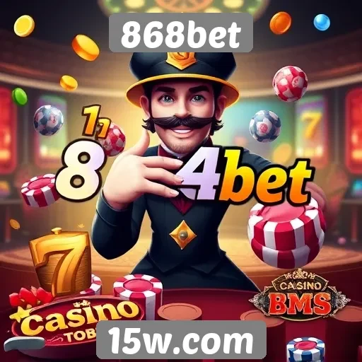 868bet oferece ampla variedade de jogos de cassino