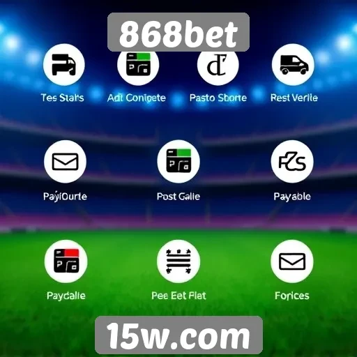 Análise dos métodos de pagamento do site 868bet