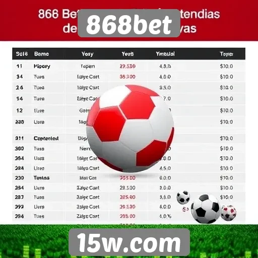 Tendências de apostas esportivas em 868bet